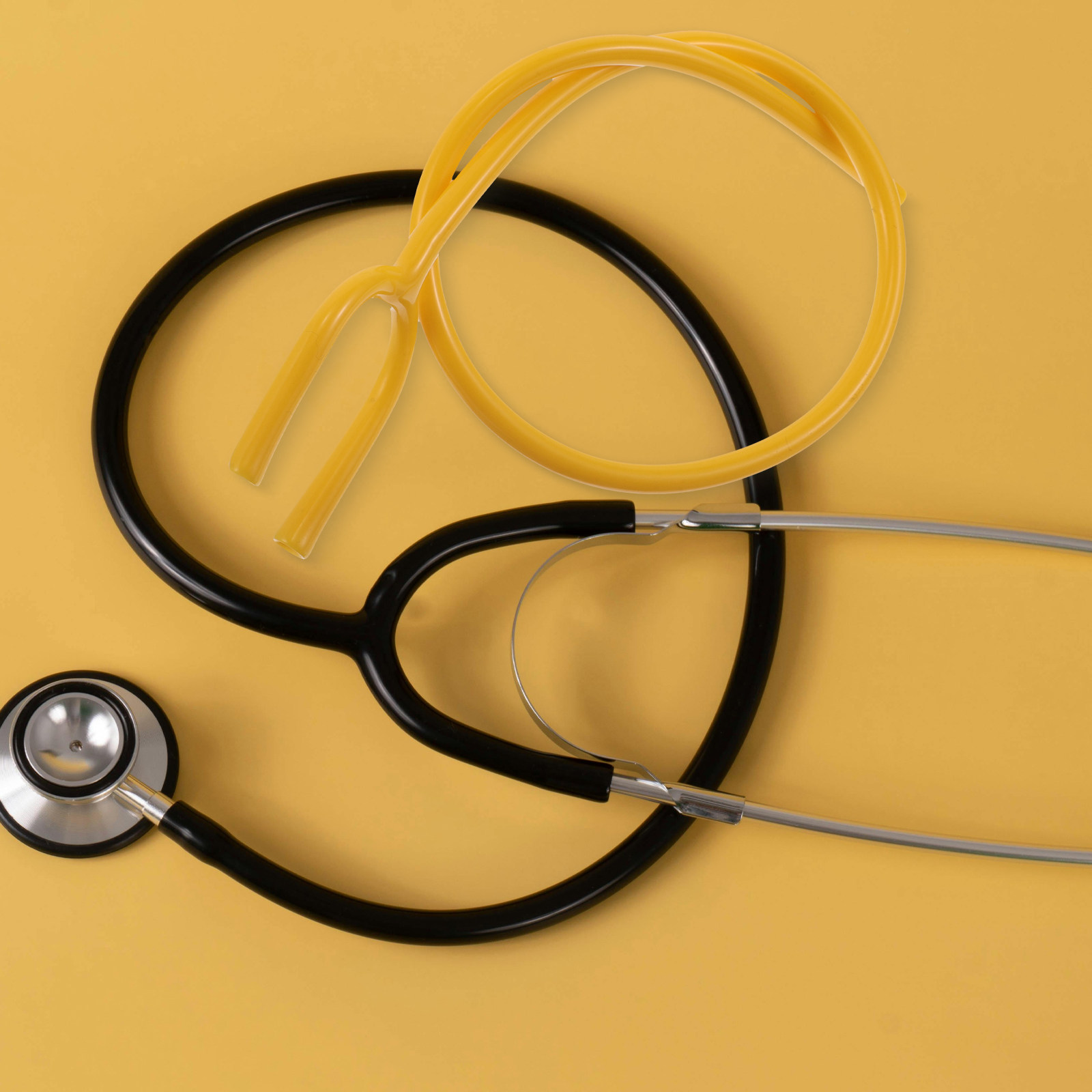Stethoscope - 聴診器用チューブ5本セット。4mmのゴム製チューブで、看護師、医師、小児科医、臨床研究者、学生向けの消耗品として最適。