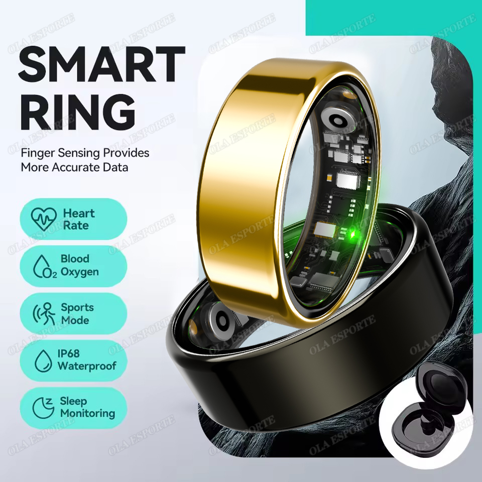 Blood Pressure Monitor - 2026年型 新型スマートリング GPSモーションモード リモートコントロールカメラ 心拍数 血中酸素/血圧測定