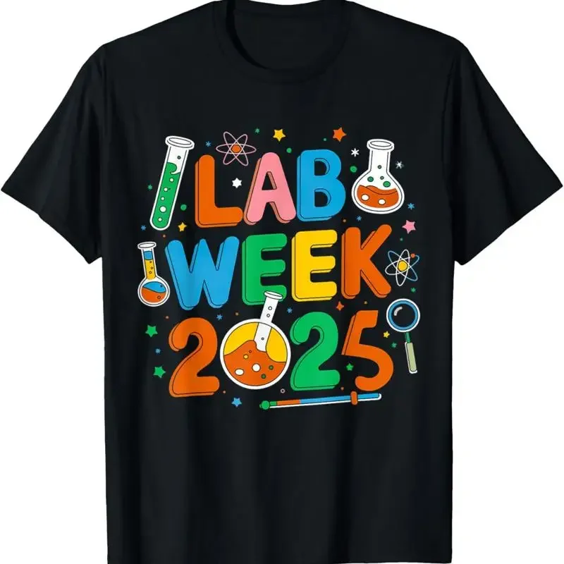 Medical Lab Week 2025 - 医療研究所科学者レトロウィーク2025採血Tシャツ