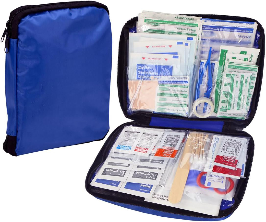 First Aid Kit - ケボン KB5029 298点入り 耐久性のある600Dナイロン製 緊急サバイバルギアキット 救急ポーチ