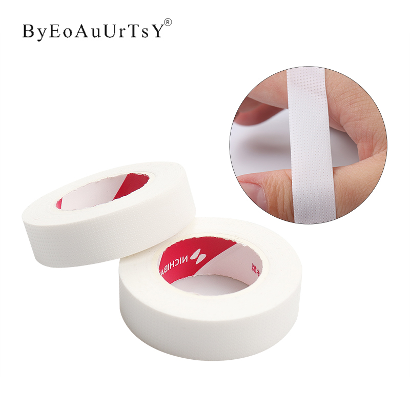 Medical Tape - 1 個まつげエクステンション粘着テープラッシュリフティングパッチ日本スタイルまつげ移植アイパッド通気性マイクロポア医療テープ