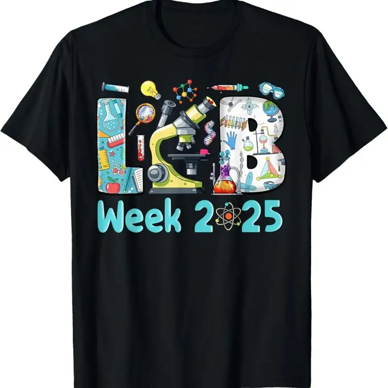 Medical Lab Week 2025 - レトロラボウィーク2025 医学研究室チームTシャツ