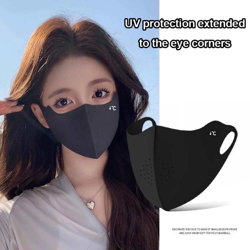 1/2/4 個 UV 保護フェイスマスク大人子供夏イヤールー - Surgical Mask のレビューと価格