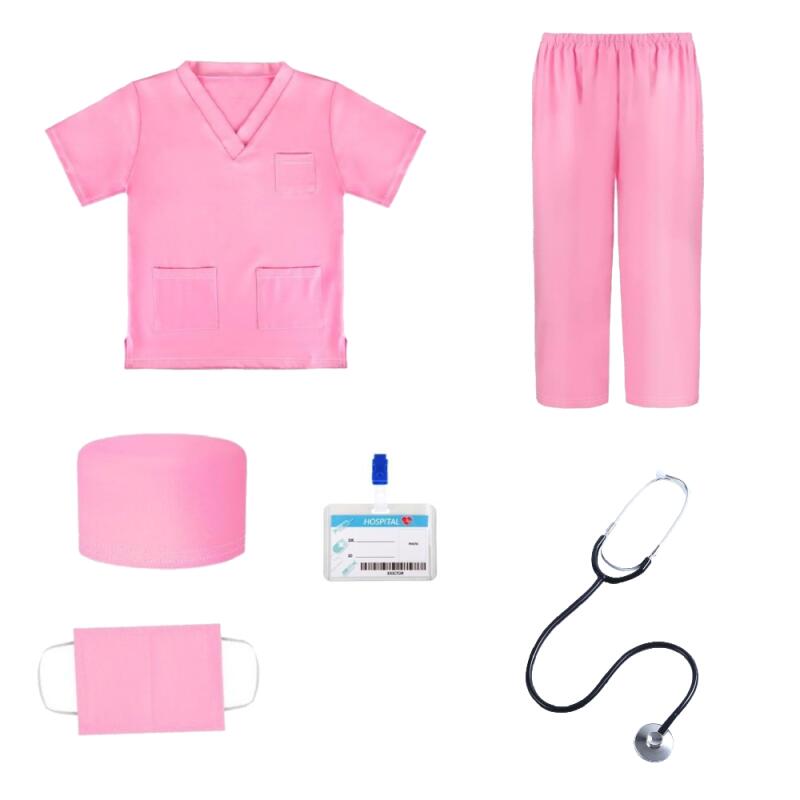 子供用医者コスチュームセット 男の子 女の子用 手術医 看護 - Stethoscope のレビューと価格