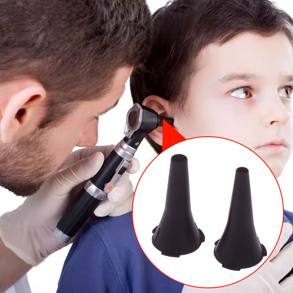 10 個再利用可能な人間用非使い捨て耳鏡耳鏡アクセサリーノズ - Stethoscope のレビューと価格