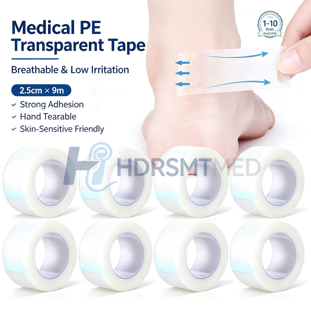 1～10個入り 透明医療用テープ 粘着性絆創膏 通気性あり  - Medical Tape のレビューと価格