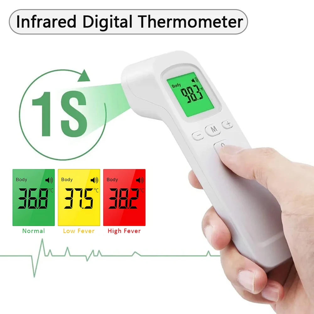 非接触型体温計（赤外線式）または2in1タイプのパルスオキシ - Pulse Oximeter のレビューと価格