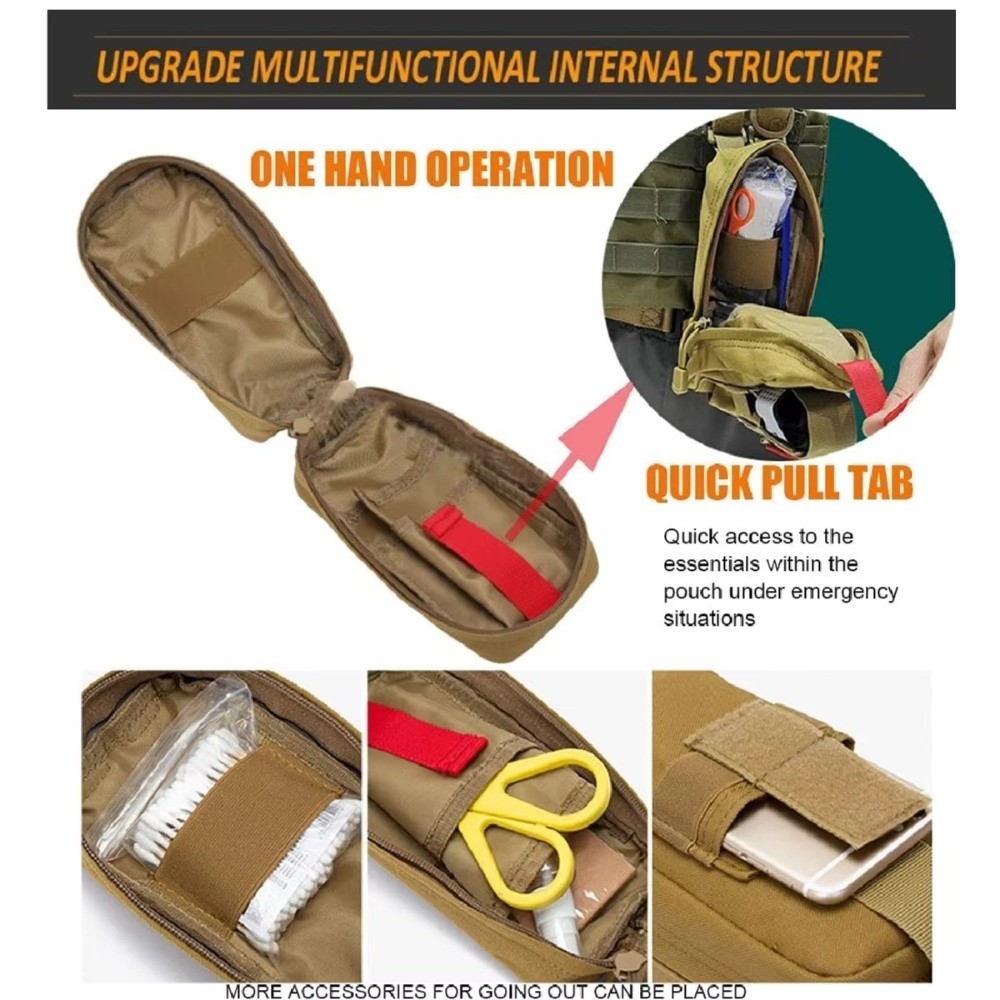 携帯用応急処置キット ドロップレッグプラットフォーム 軽量緊 - First Aid Kit のレビューと価格