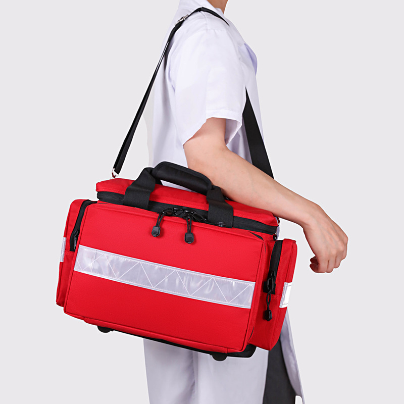 反射ストリップ付きの大容量屋外救急キット ポータブル収納バッ - First Aid Kit のレビューと価格