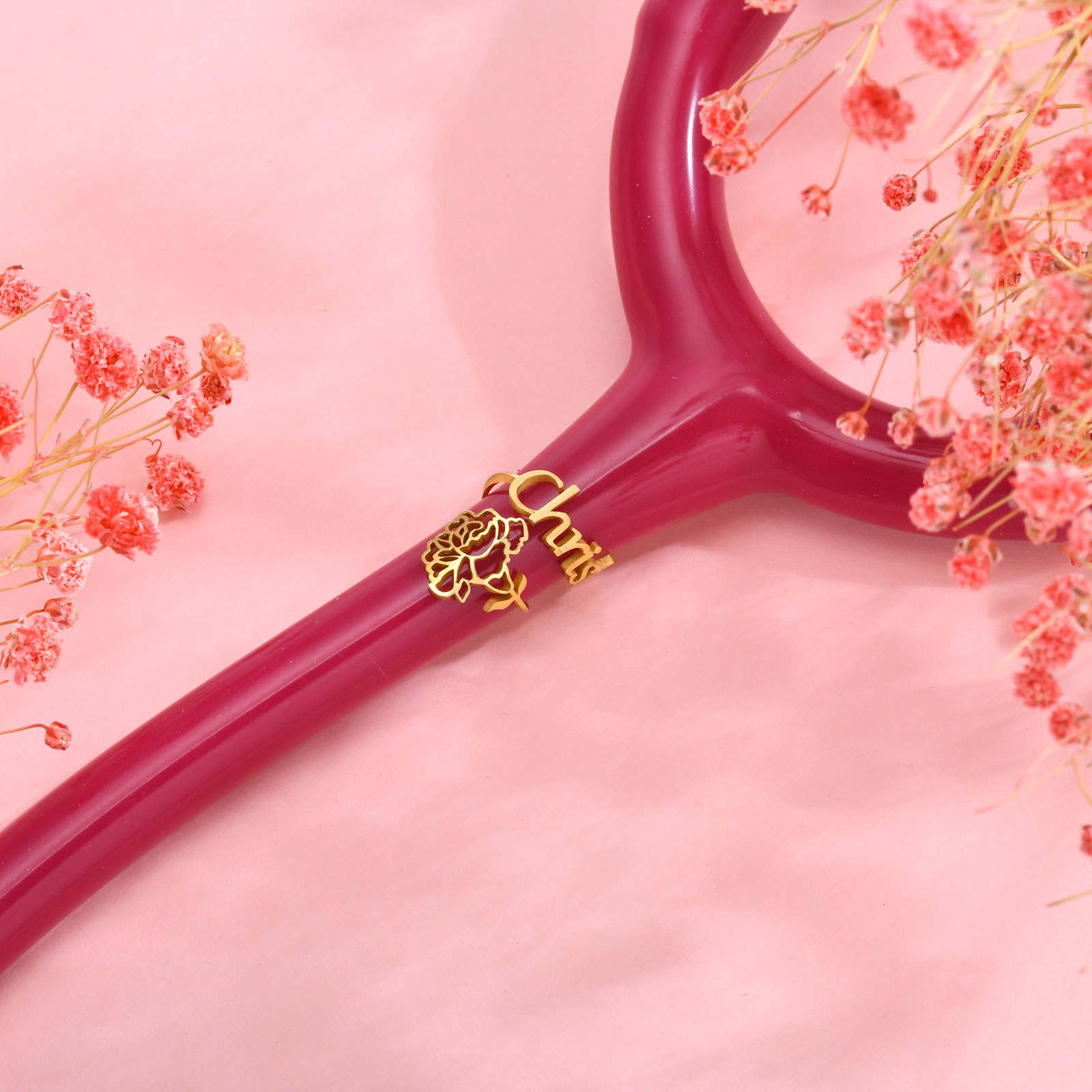 1-12 新しい月パーソナライズされた聴診器名カスタム誕生日 - Stethoscope のレビューと価格