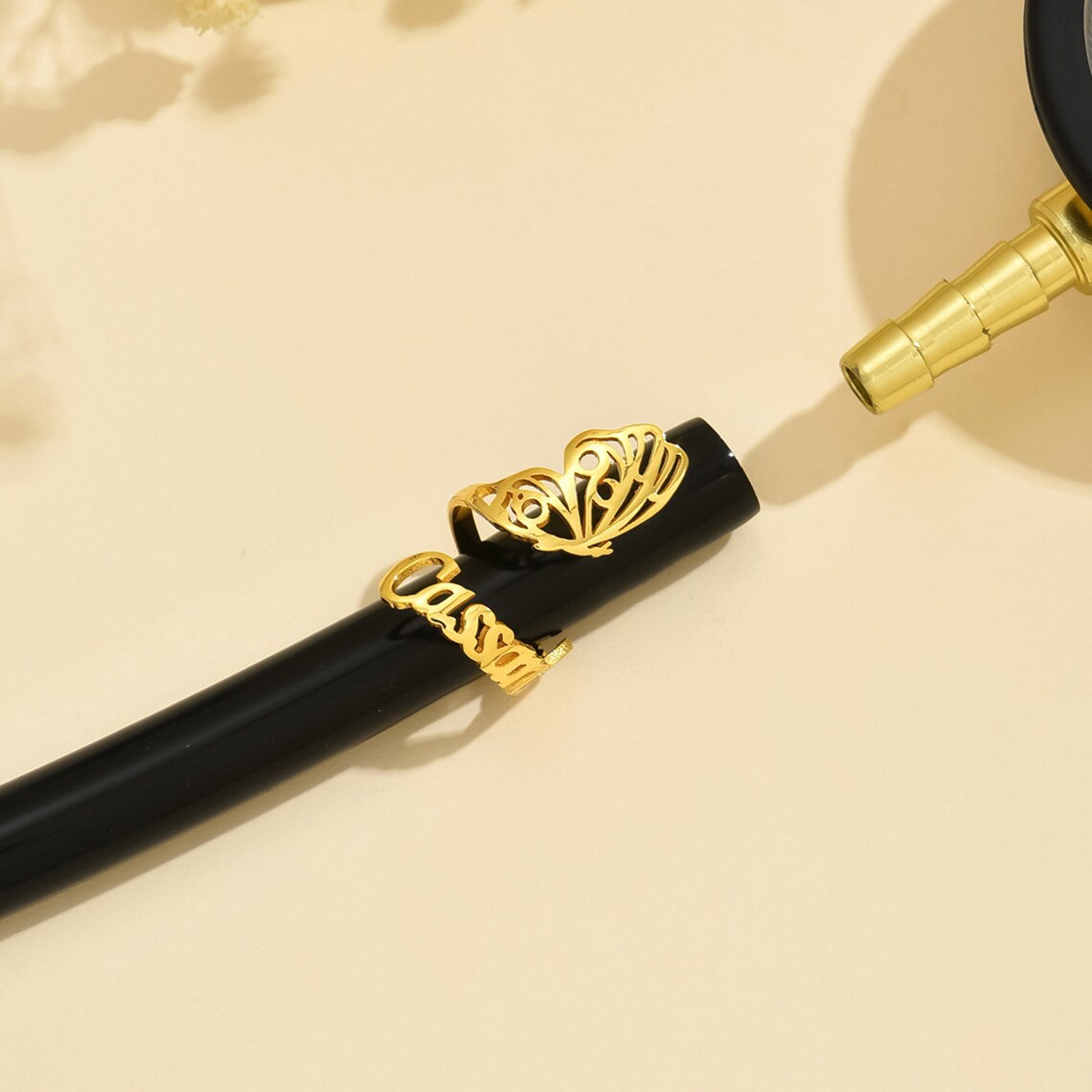 ステンレス鋼聴診器名札パーソナライズされた蝶の名前聴診器チャ - Stethoscope のレビューと価格