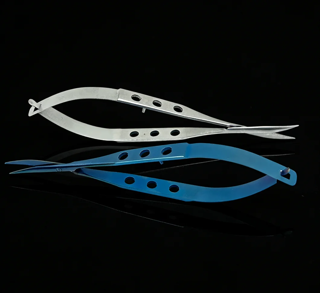 12cm眼科用結膜剪刀　曲刃マイクロ手術用剪刀（歯科・眼科手 - Medical Scissors のレビューと価格