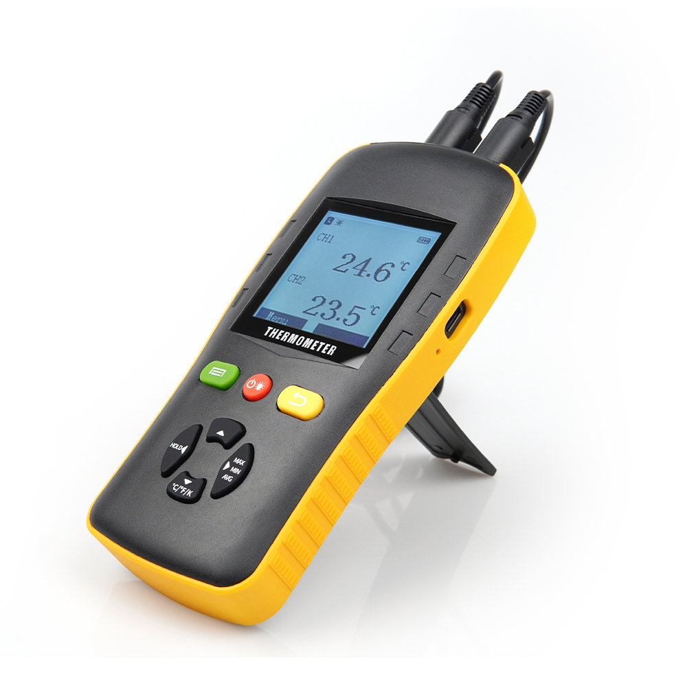 優れた安定性、デジタル温度計、デュアルPT100 PT100 - Thermometer Digital のレビューと価格