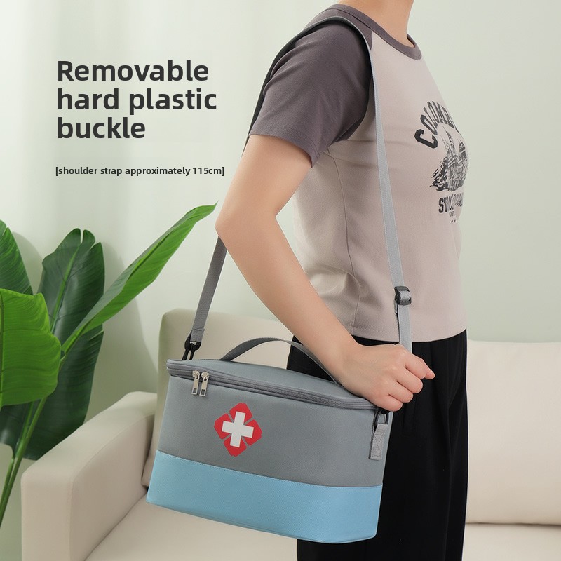 家庭用大容量薬箱、定期防疫緊急医療キット、屋外用携帯救急キッ - First Aid Kit のレビューと価格